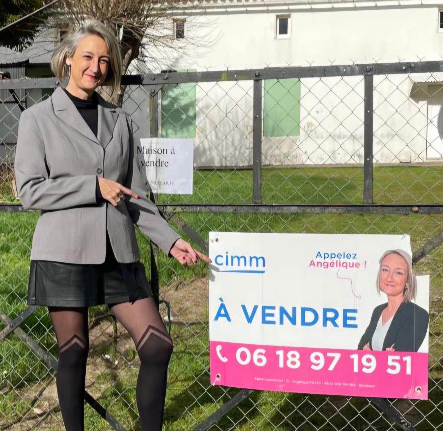 Illustration de Angélique PATEY Cimm Immobilier